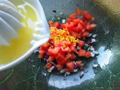 Make Lemon salmon salad step 4