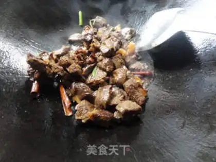 Make Red beef noodles step 10