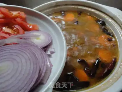 Make Red beef noodles step 13