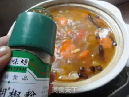 Make Red beef noodles step 16