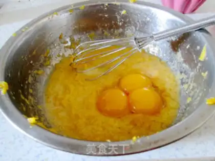 Make Pumpkin twat cake step 4