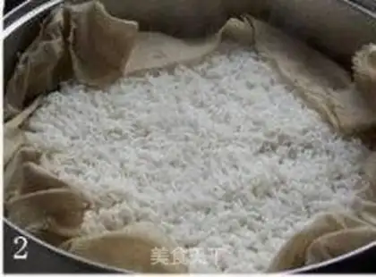 Make Herbal rice step 1