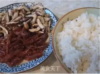 Make Herbal rice step 2