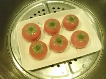 Make Painted soup and round tomatoes step 12