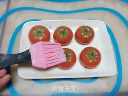 Make Painted soup and round tomatoes step 13