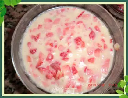 Make Strawberry walnut pie step 15
