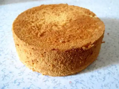 Make Pumpkin twat cake step 14