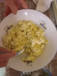 Make Seafood tofu step 5