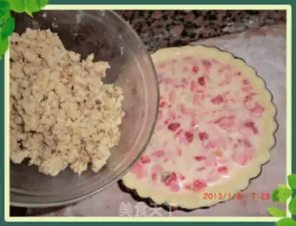 Make Strawberry walnut pie step 25