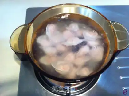 Make Fish dumpling soup step 4