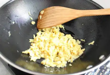 Make Porridge egg and pork cake step 4