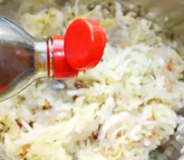 Make Scrambled cabbage step 7
