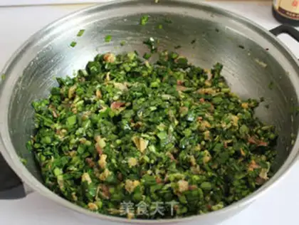 Make Porridge egg and pork cake step 6