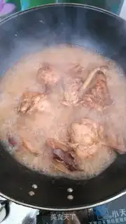 Make A single red chicken wing step 8