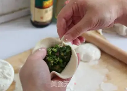 Make Porridge egg and pork cake step 9