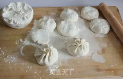 Make Porridge egg and pork cake step 10