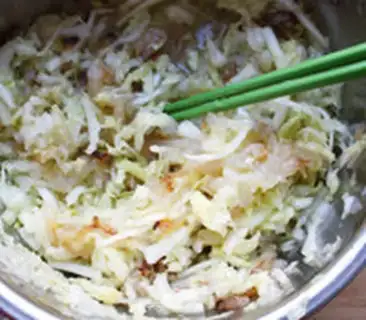 Make Scrambled cabbage step 10