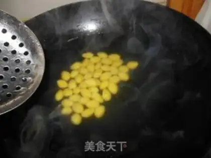 Make White fruit, Dutch beans step 3