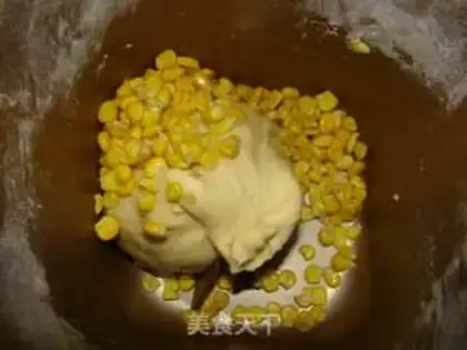 Make Milky corn bread step 1