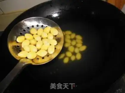 Make White fruit, Dutch beans step 4