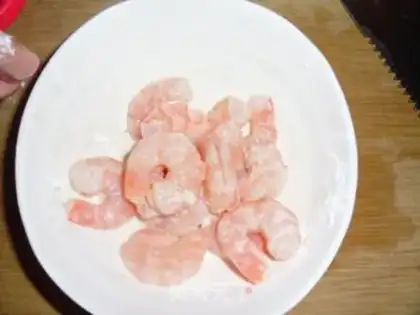Make Salud shrimp step 2