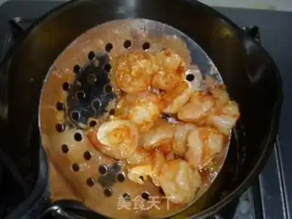 Make Salud shrimp step 5