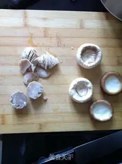 Make Cheese mushrooms step 1