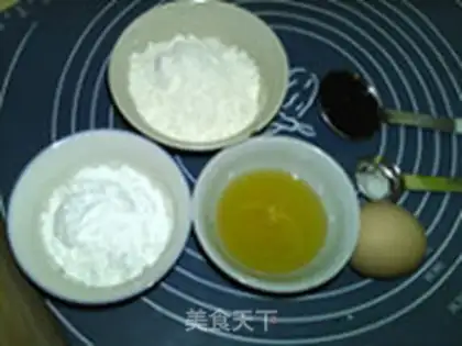 Make Low fat sesame egg rolls step 0