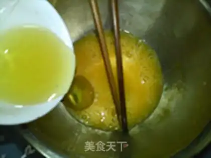 Make Low fat sesame egg rolls step 2