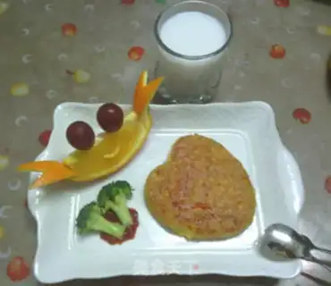 Make Sweet egg rice cake step 4