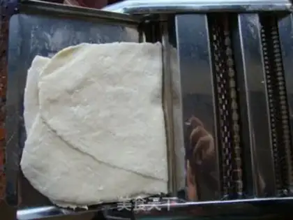 Make Homemade natural colour noodles step 5