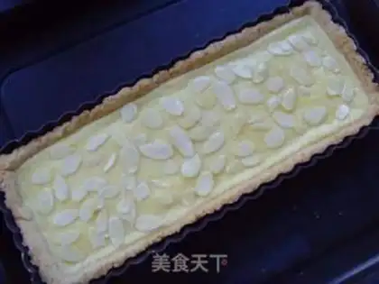 Make Cheese almond pie step 12