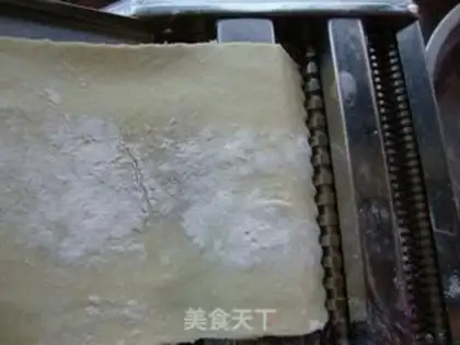 Make Homemade natural colour noodles step 8