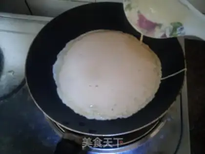 Make A milk eggcake step 5