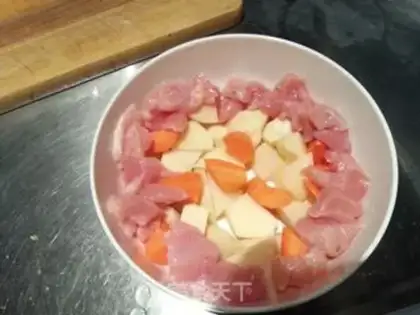 Make Curry chicken step 2