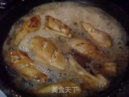 Make Coke chicken wings step 6