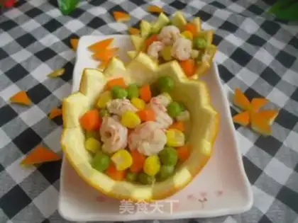 Make Pea corn shrimp step 8