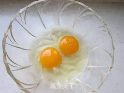 Make Egg ham buns step 1