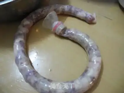 Make Homemade wide sausage step 10