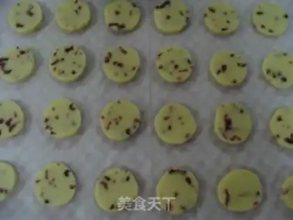Make Cranberry cookies step 6
