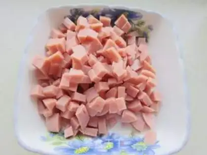Make Egg ham buns step 3