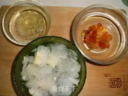 Make ♪ Snow Lotus Peach Tears ♪ step 1