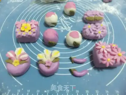 Make Peach cake step 7