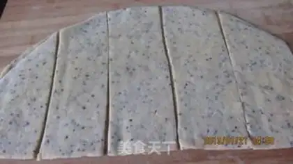 Make A sesame chop fork step 8