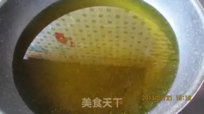 Make A sesame chop fork step 11