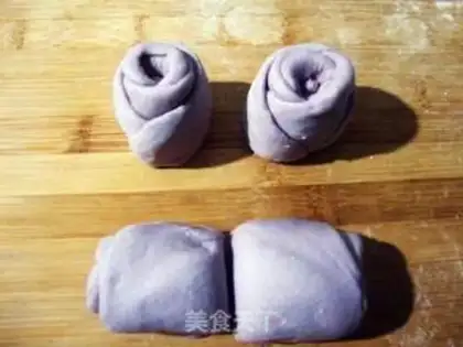 Make Potato roses step 9