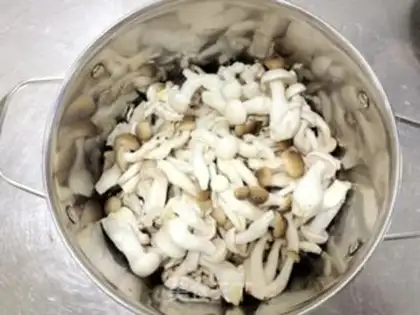 Make Vanilla oil, mushrooms step 0