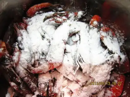 Make Spicy shrimp step 2