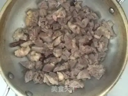 Make Cow radish step 2