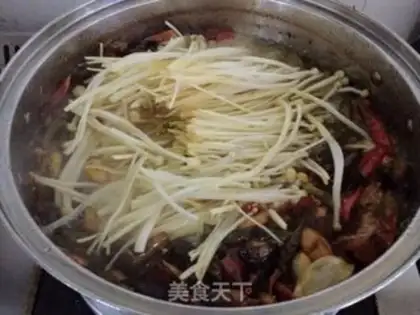 Make Vanilla oil, mushrooms step 5